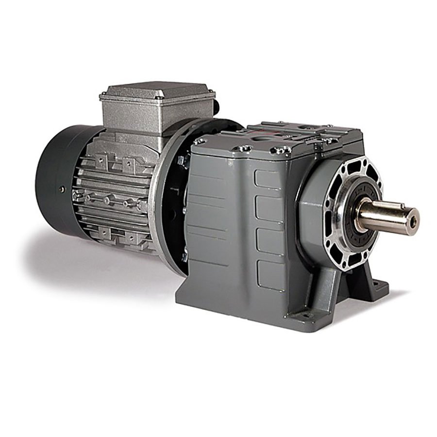 Varvel large gearbox in dark grey and silver