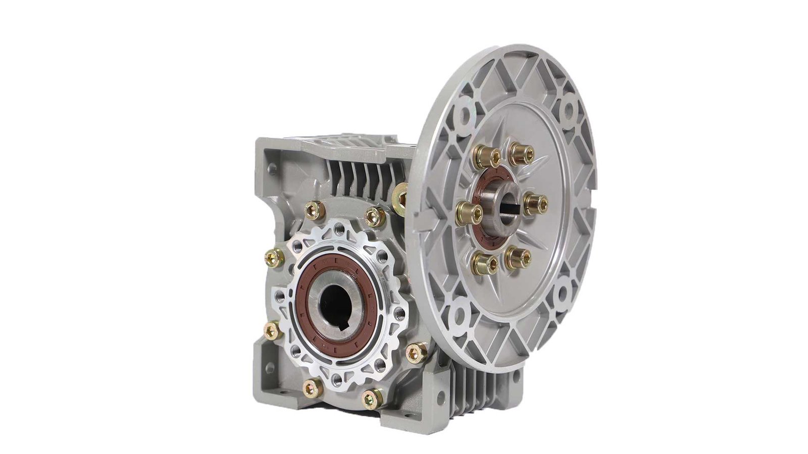 worm gearbox in grey